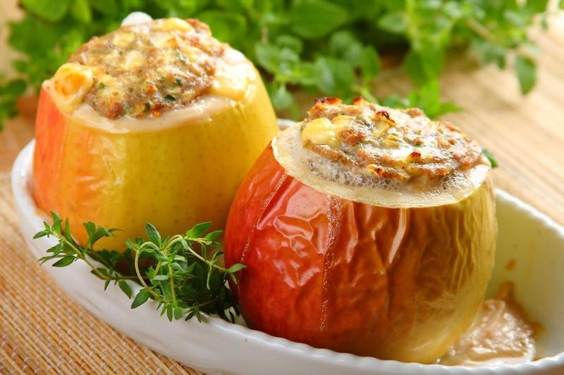 Jabłka do sałatki jarzynowej