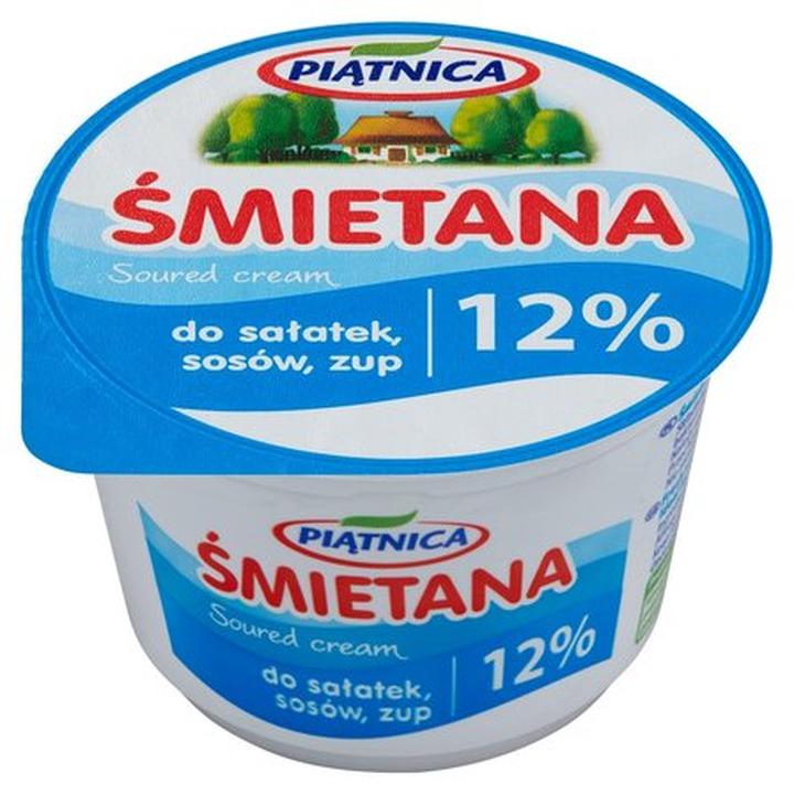 Śmietana a smak sałatki