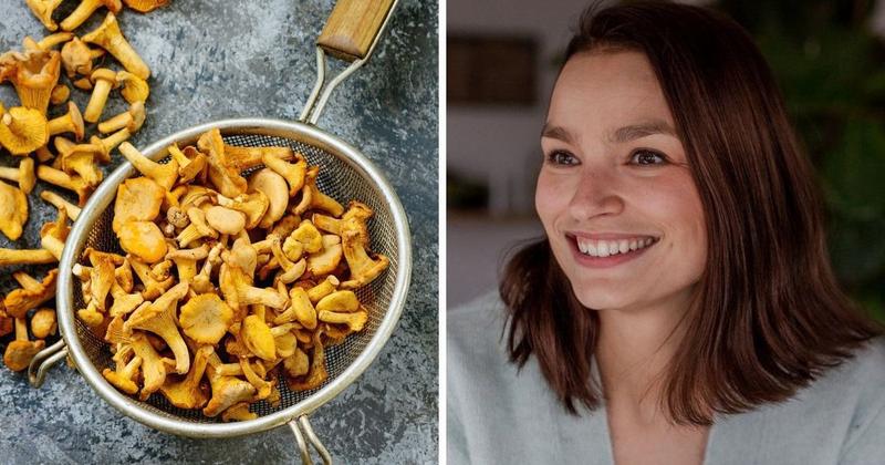 Mąka w czyszczeniu grzybów