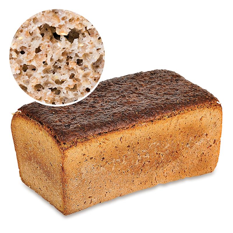 Składniki i tekstura chleba razowego