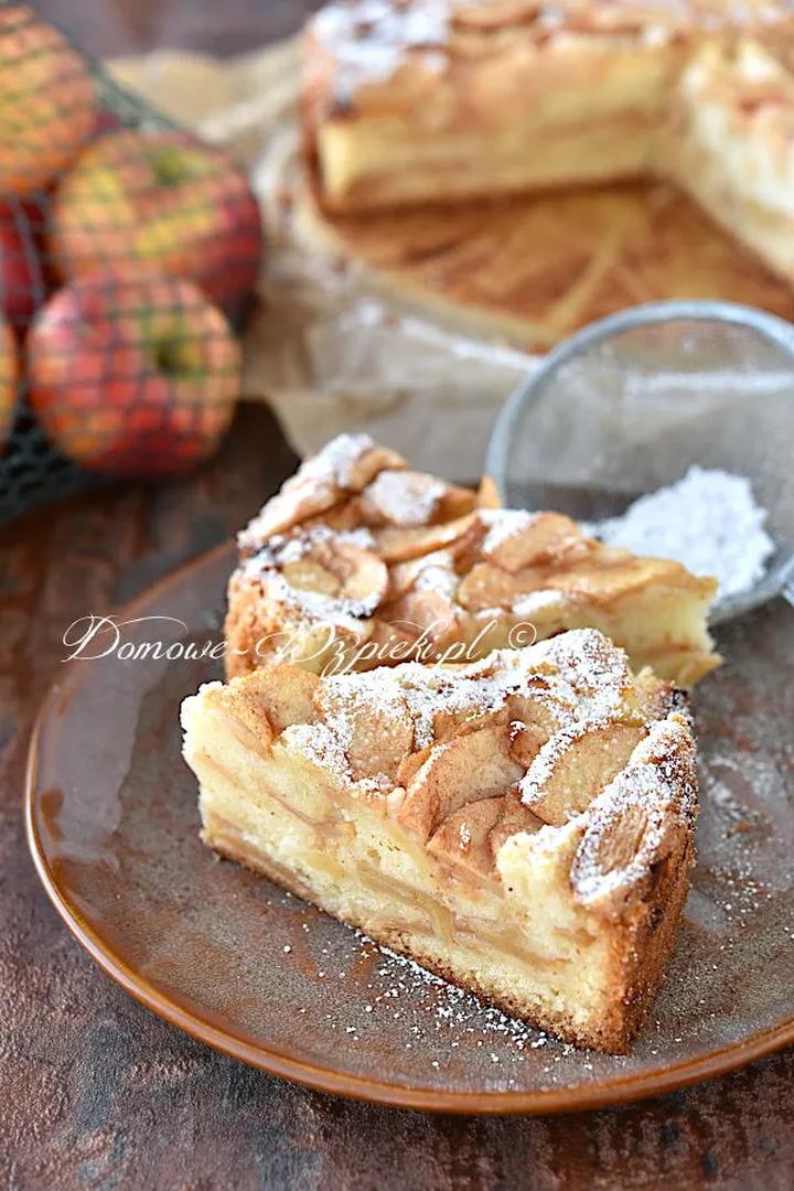 Jabłecznik na kruchym spodzie