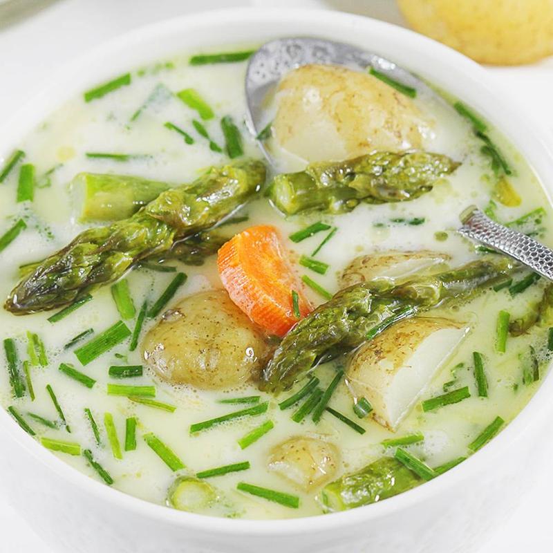 Klasyczne przyprawy do szparagów