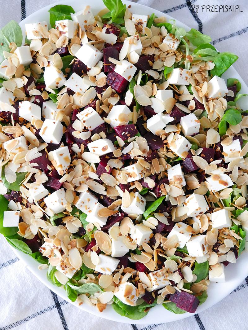 Kolorowe sałatki na zimno