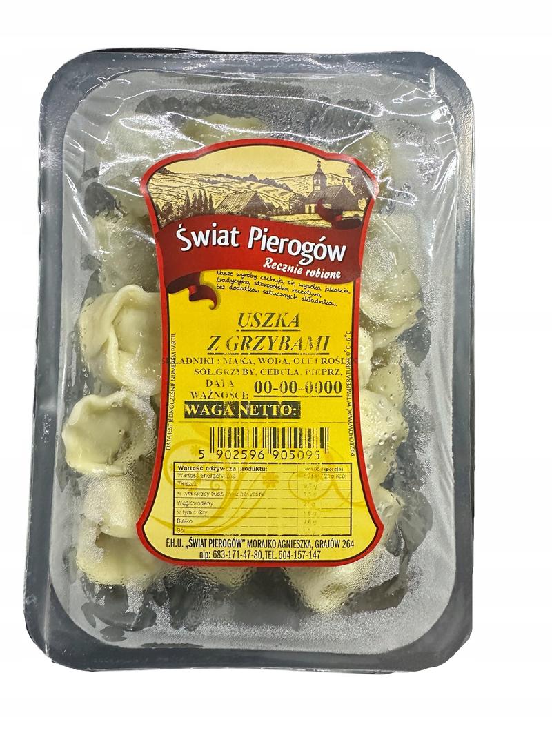 Składniki na ciasto na uszka