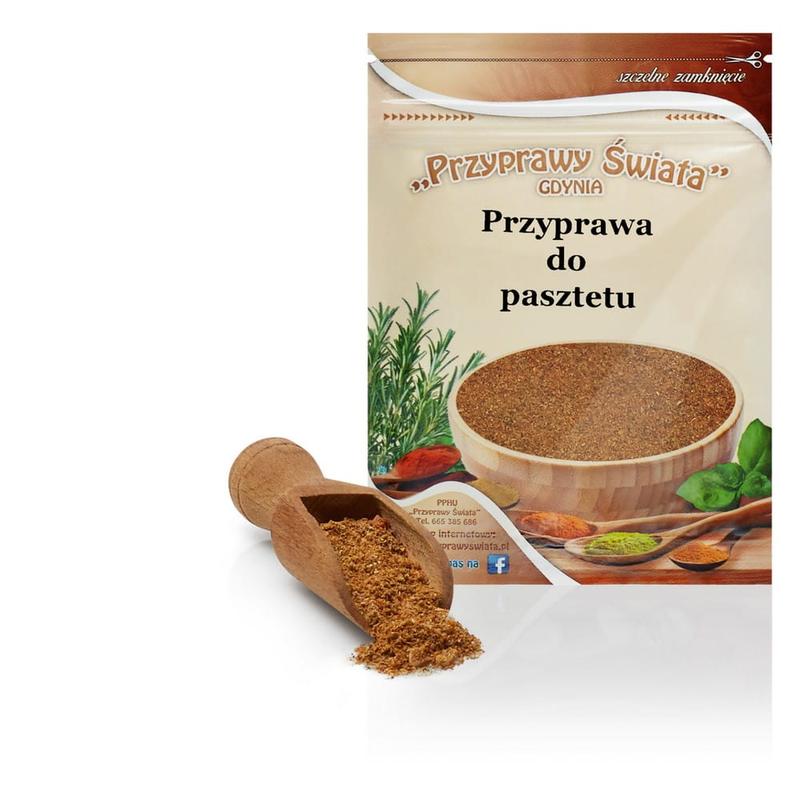 Świeże zioła w pasztecie